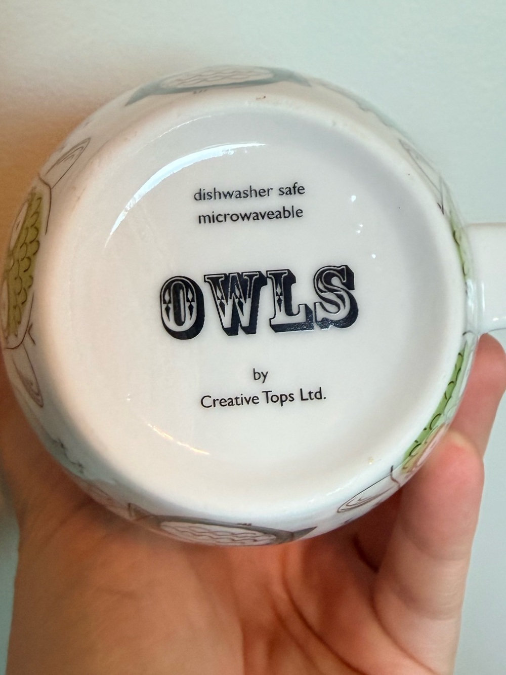 Owl Mug - Picture 2 of 2